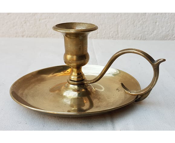 Brass candle