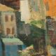 Original Swedish oil on canvas from the mid-century by Bertil Wahlberg.