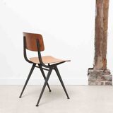 Vintage chair 60s, folded metal structure