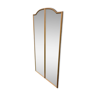Large beveled antique mirror 75x150cm
