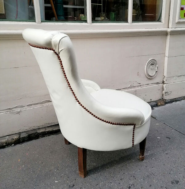 fauteuil Simili cuir, 1960