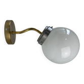 Old vintage opaline wall light