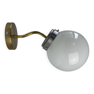 Old vintage opaline wall light