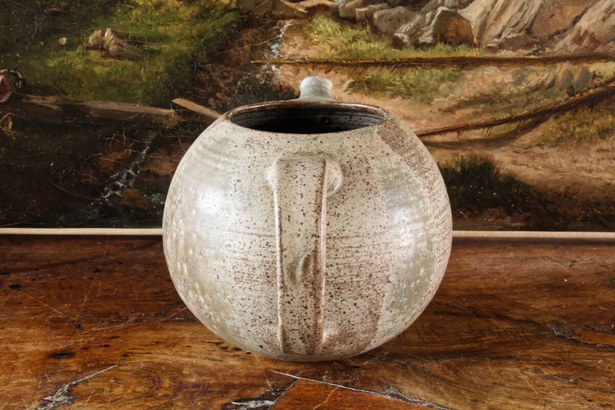 Scandinavian ceramic teapot