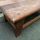 Brutalist oak coffee table, 1960s