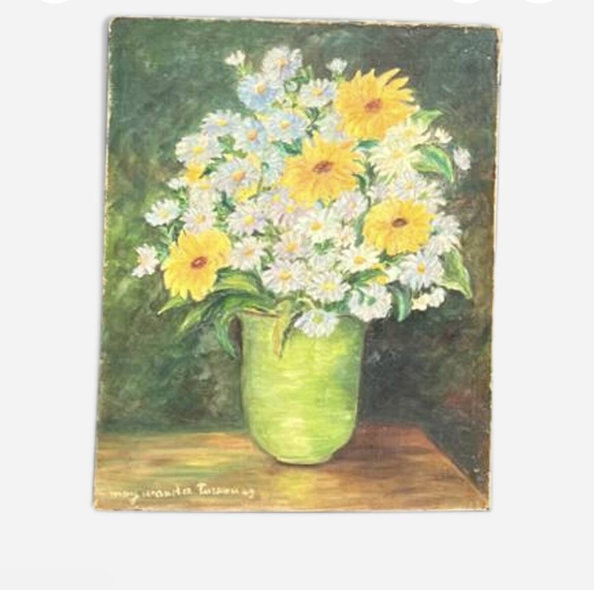 Still Life with Flowers - Foujita's Studio