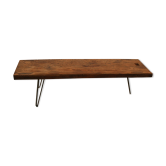 Table basse style industrielle
