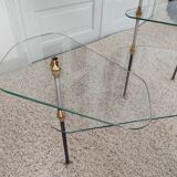 Showcase, shelves tripod Henry Lyon 1950