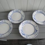 Ridgways Delft Dinner Plate Set of 8