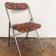 Chaise plainte vintage life style orange