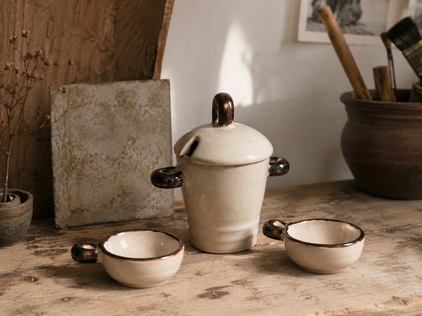 Grès set Atelier Pointu Saint-Amand-en-Puisaye