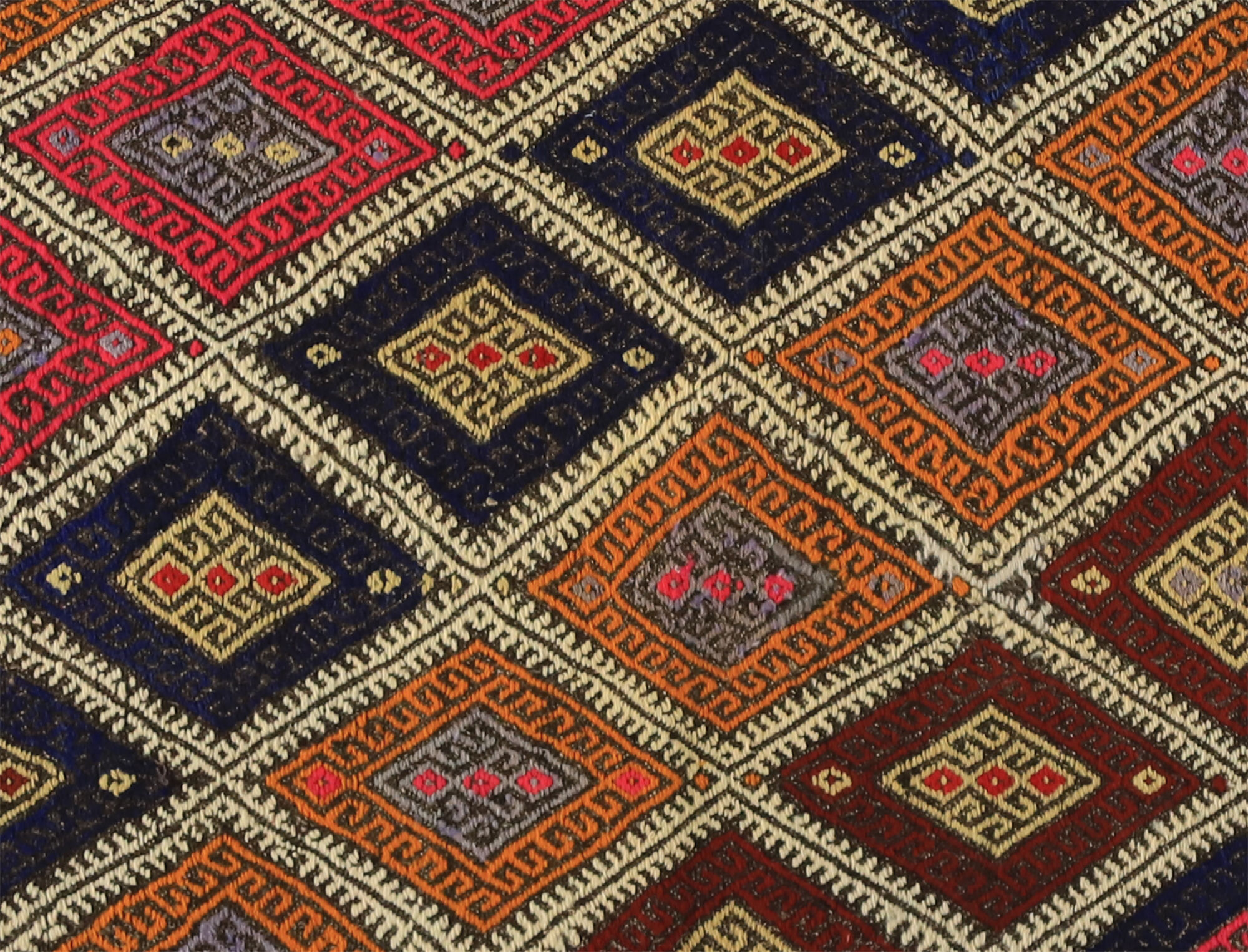 Anatolian handmade kilim rug 175 cm x 163 cm