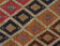 Anatolian handmade kilim rug 175 cm x 163 cm