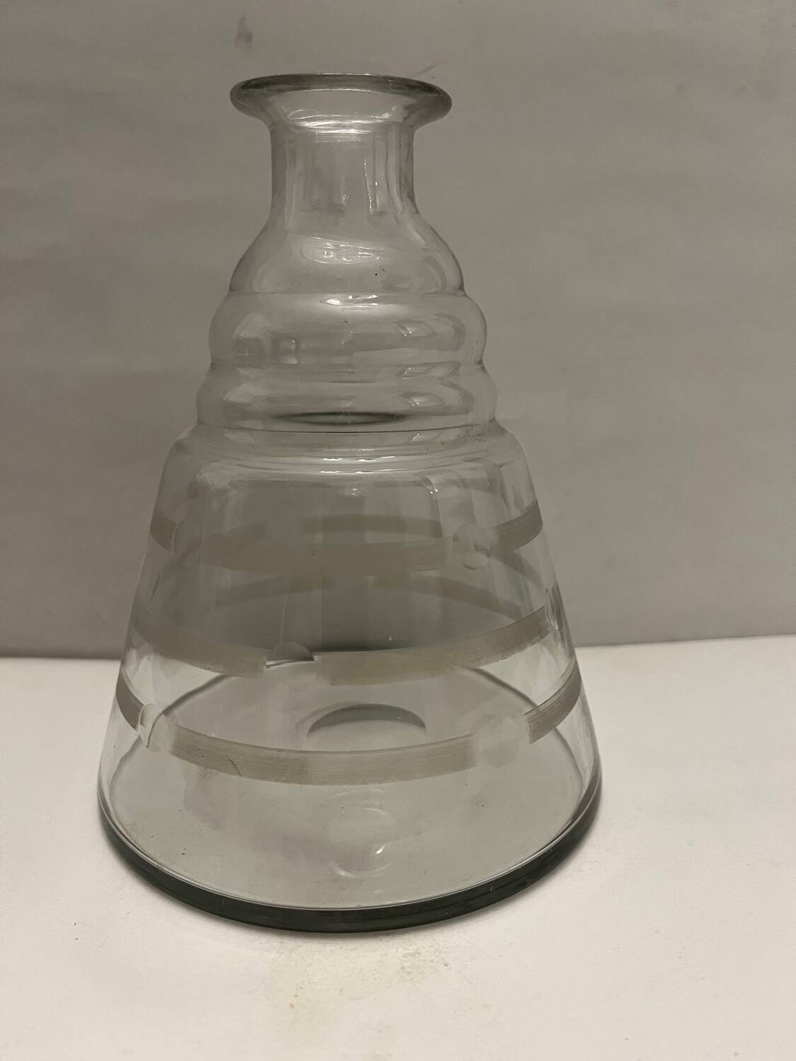 Art Deco Glass Carafe