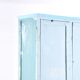 Industrial vintage wooden locker 3 doors