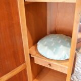 Blond wood wardrobe 60s