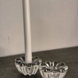 Crystal candlesticks