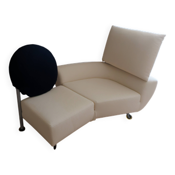 Cassina Topkapi daybed, Francesco Binfaré, ecru fabric, first hand 2001