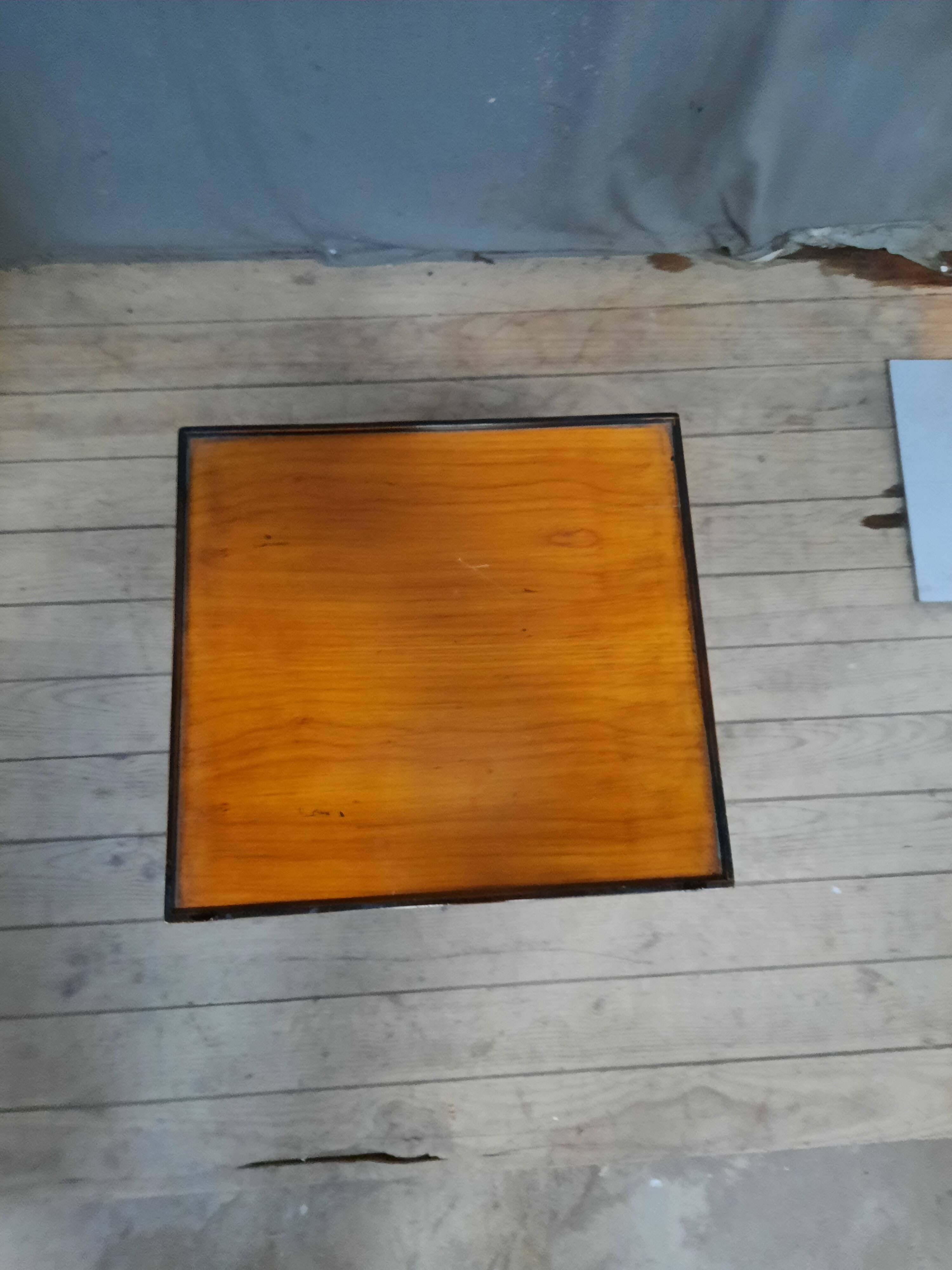 Cherry wood bedside table