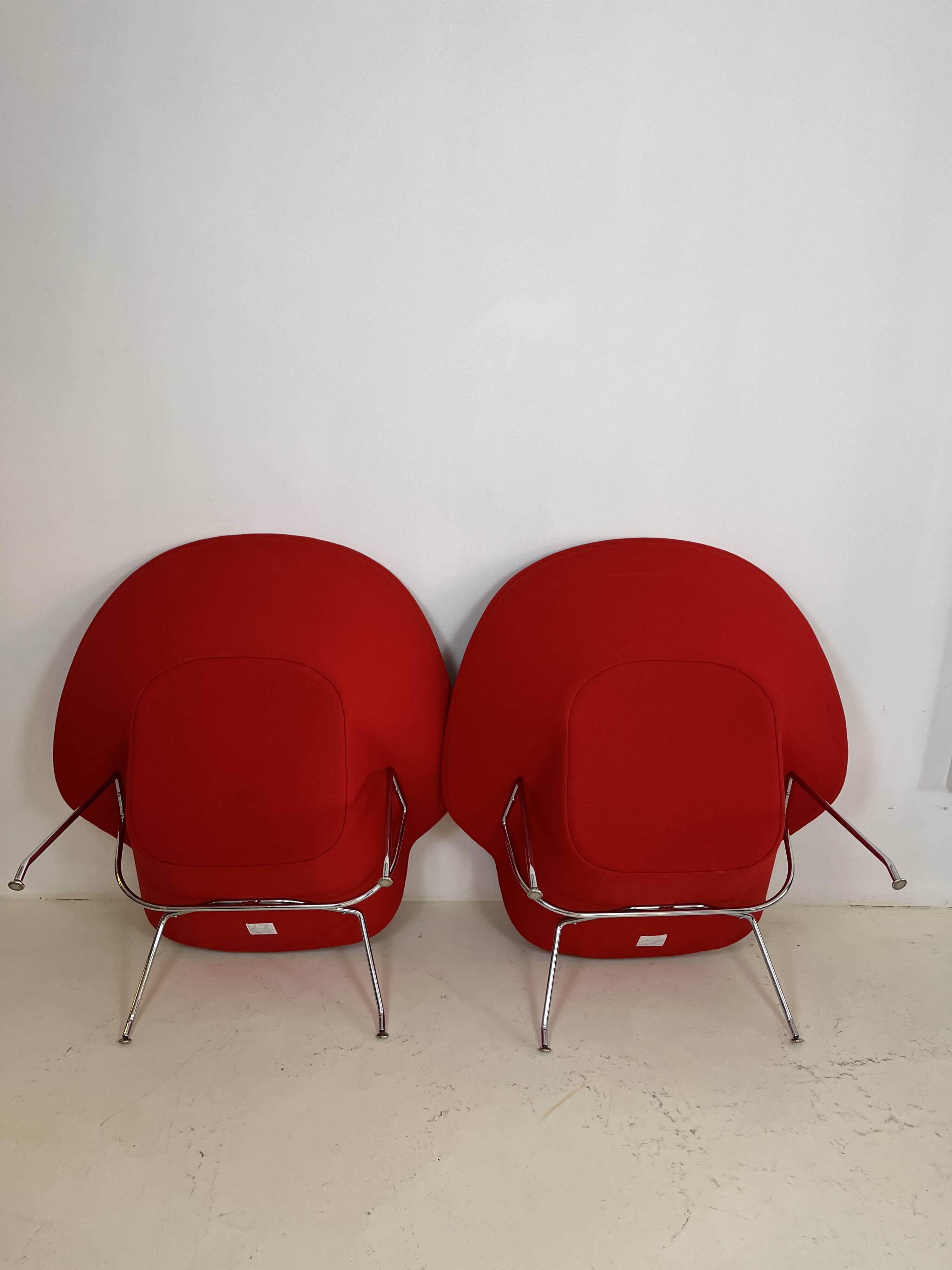 Set of Womb Armchairs attributed to Eero Saarinen