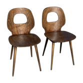 Paire de chaises Baumann Fourmi