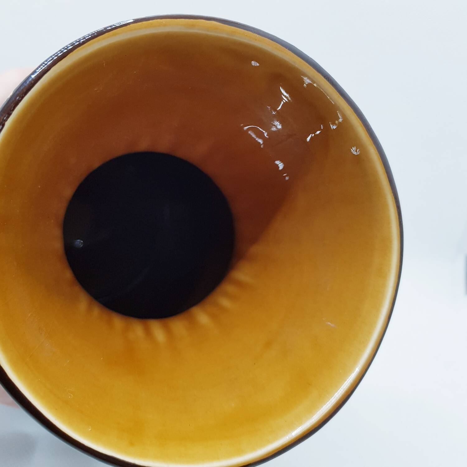 Vase abstrait Domino de Sarreguemines