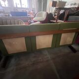3-seater beech sofa from the 1970s, Czechoslovakia