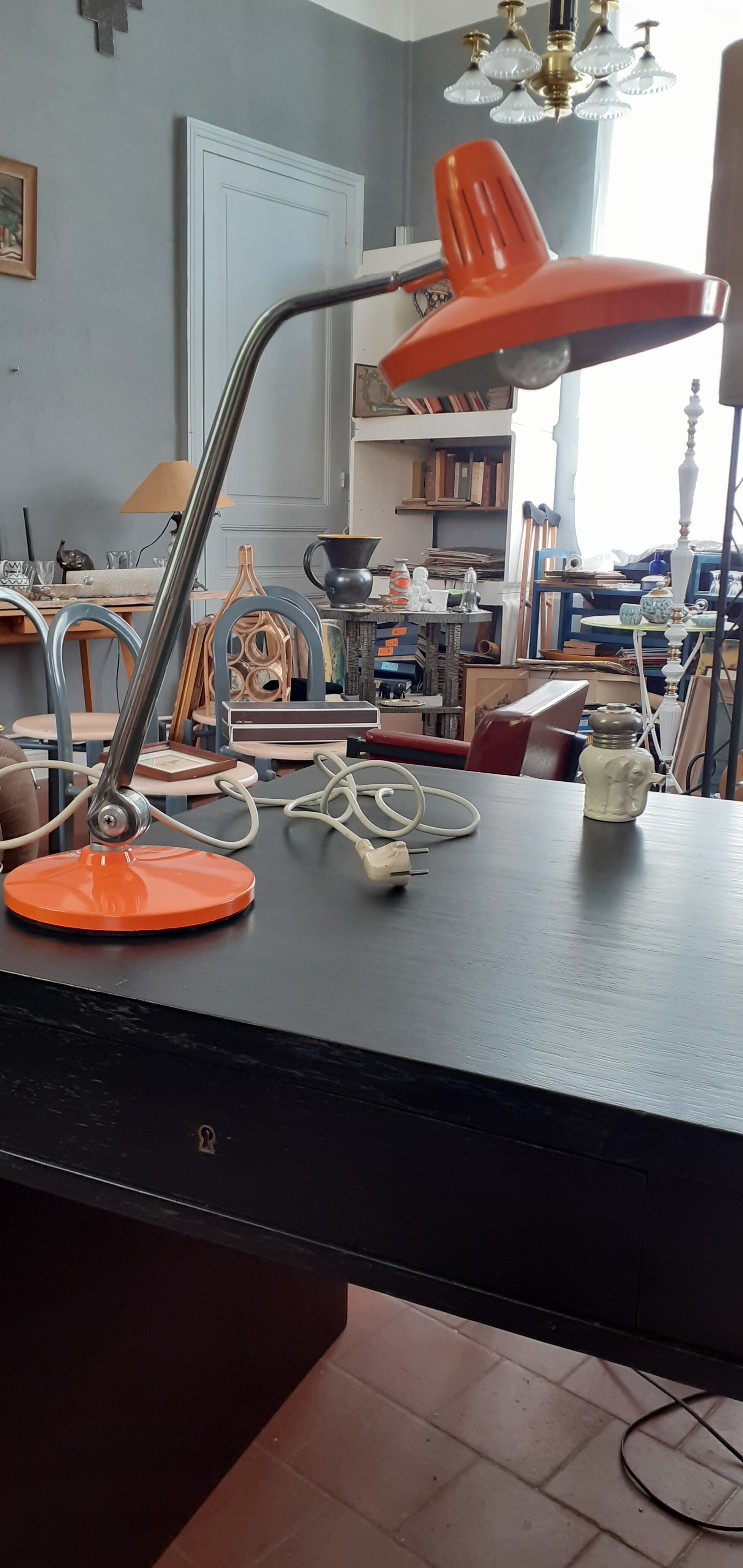 Vintage fase 1970 desk lamp