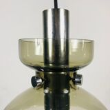 Suspension lamp made of rare glass from Limburg, 1970s