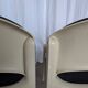Set of 8 Vintage Aeon Mondial Stackable Chair / Dutch Postmodern Dining Cha