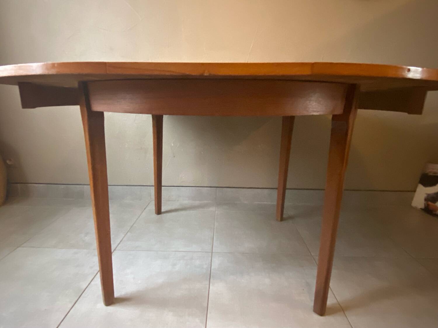 Vintage round table from the 60s