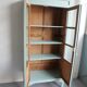Renovated antique display cabinet