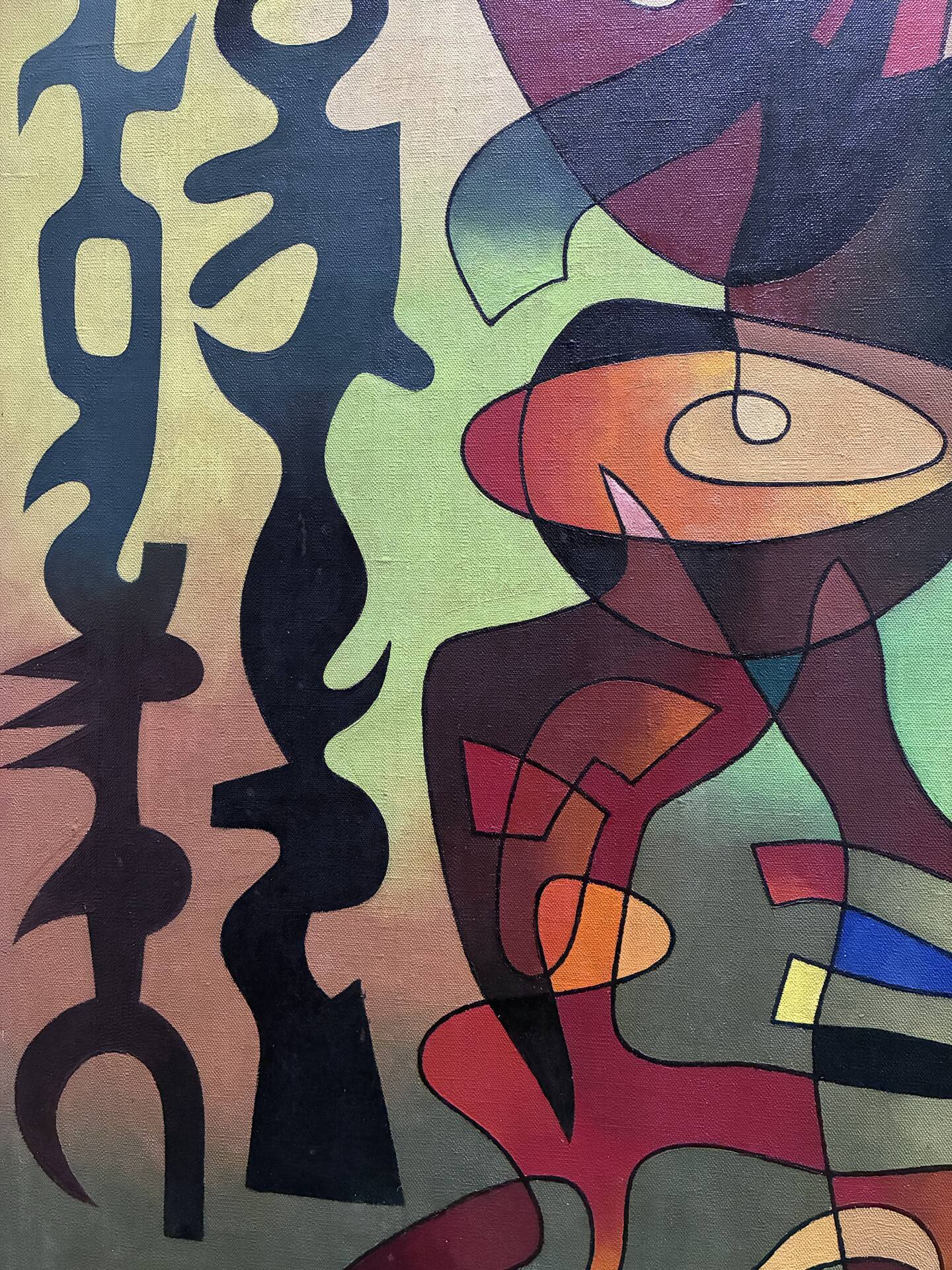 Abstraction André Poujet 1947