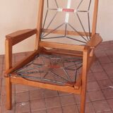 Armchair with armrests