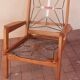 Armchair with armrests