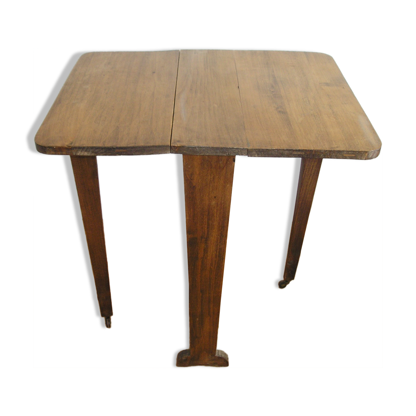 Old folding side table