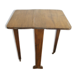 Old folding side table