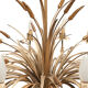 Pair of 12-burner wheat sheaf chandeliers by Hans Kogl