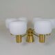 Mid-century brass ceiling light ASEA Sweden, 1950s