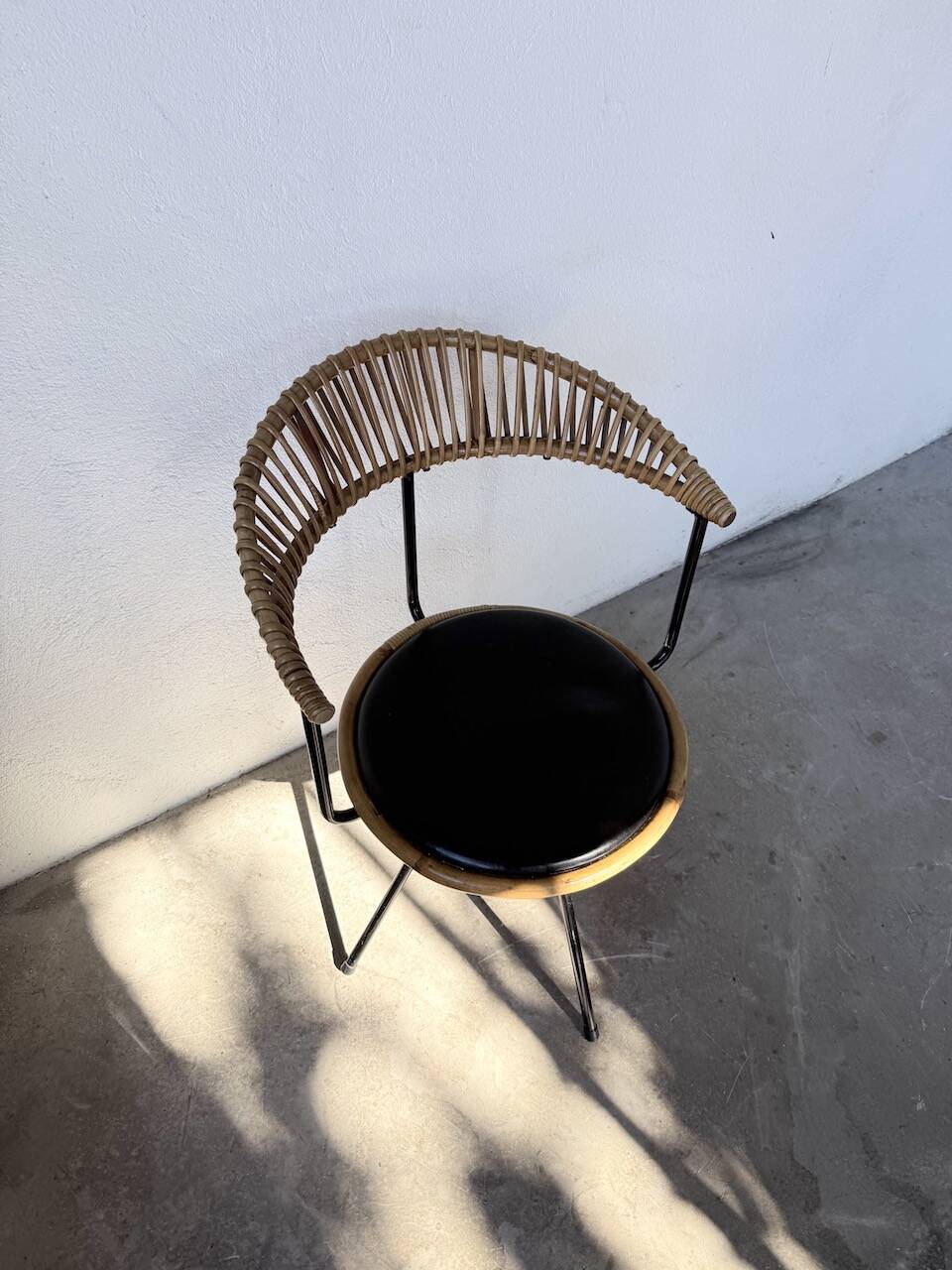 Rattan chair Dirk Van Sliedregt