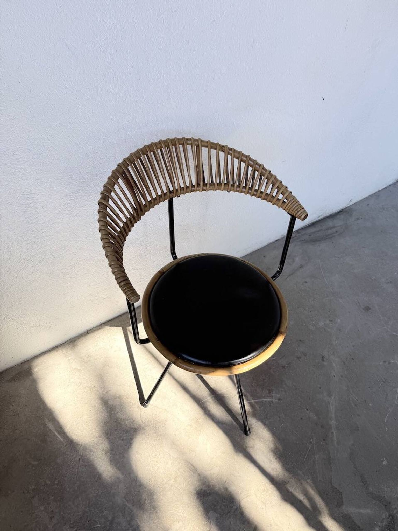 Rattan chair Dirk Van Sliedregt