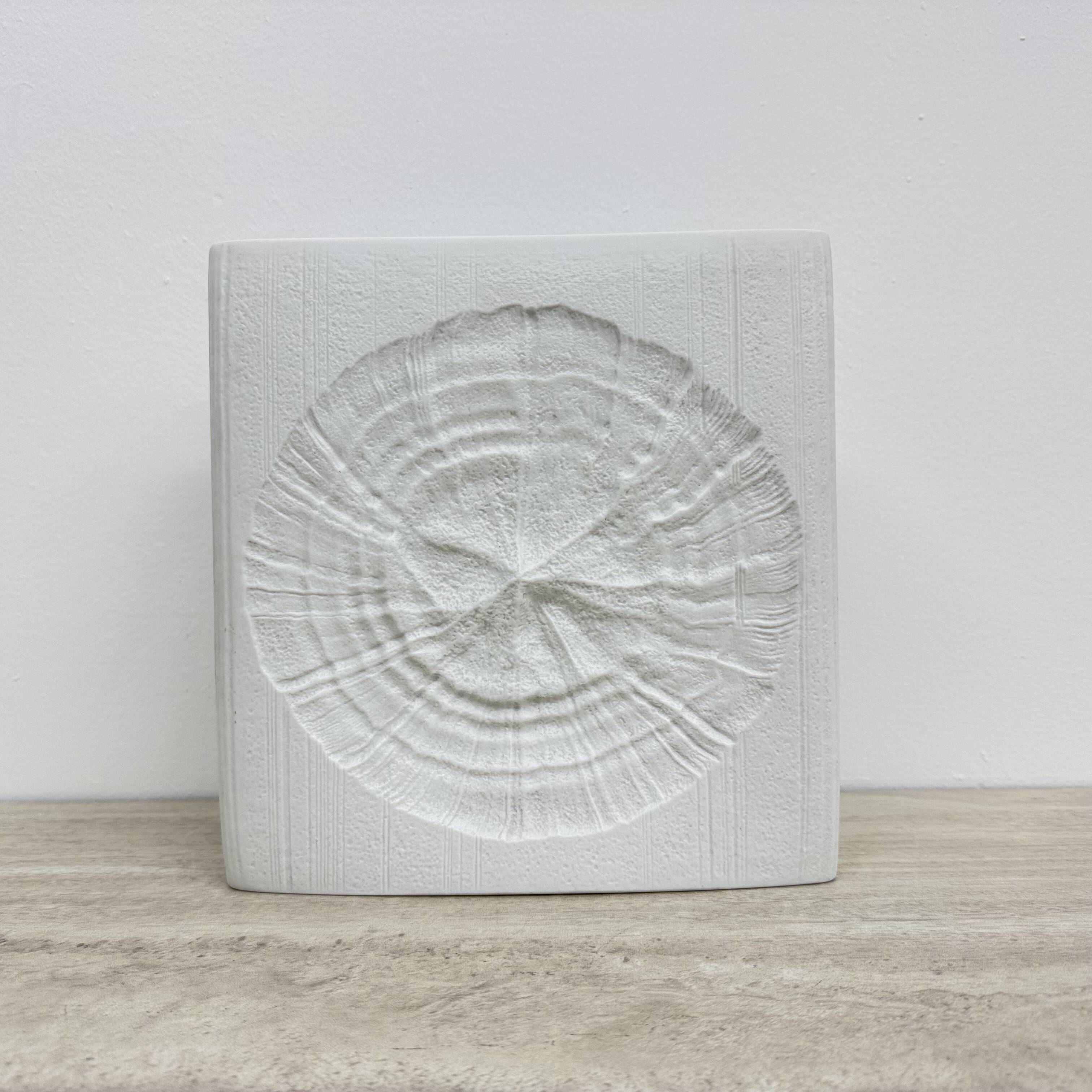 Rare Rosenthal Martin Freyer white ceramic vase , 1960’s