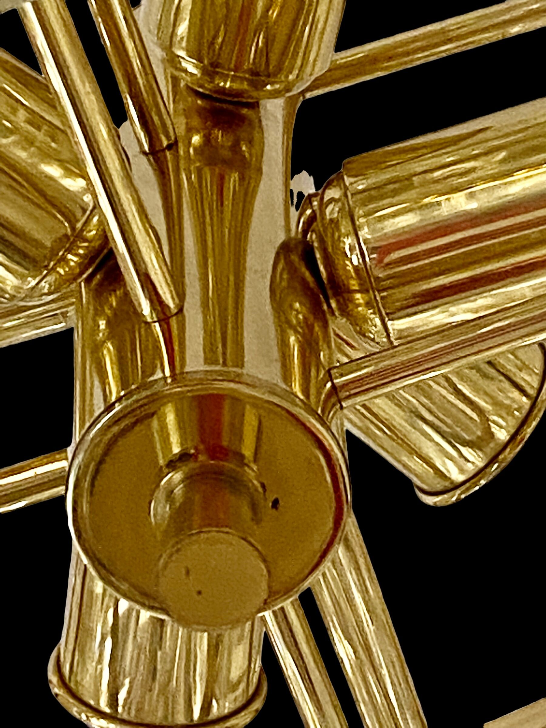 Kinkeldey chandelier 3 levels 1970