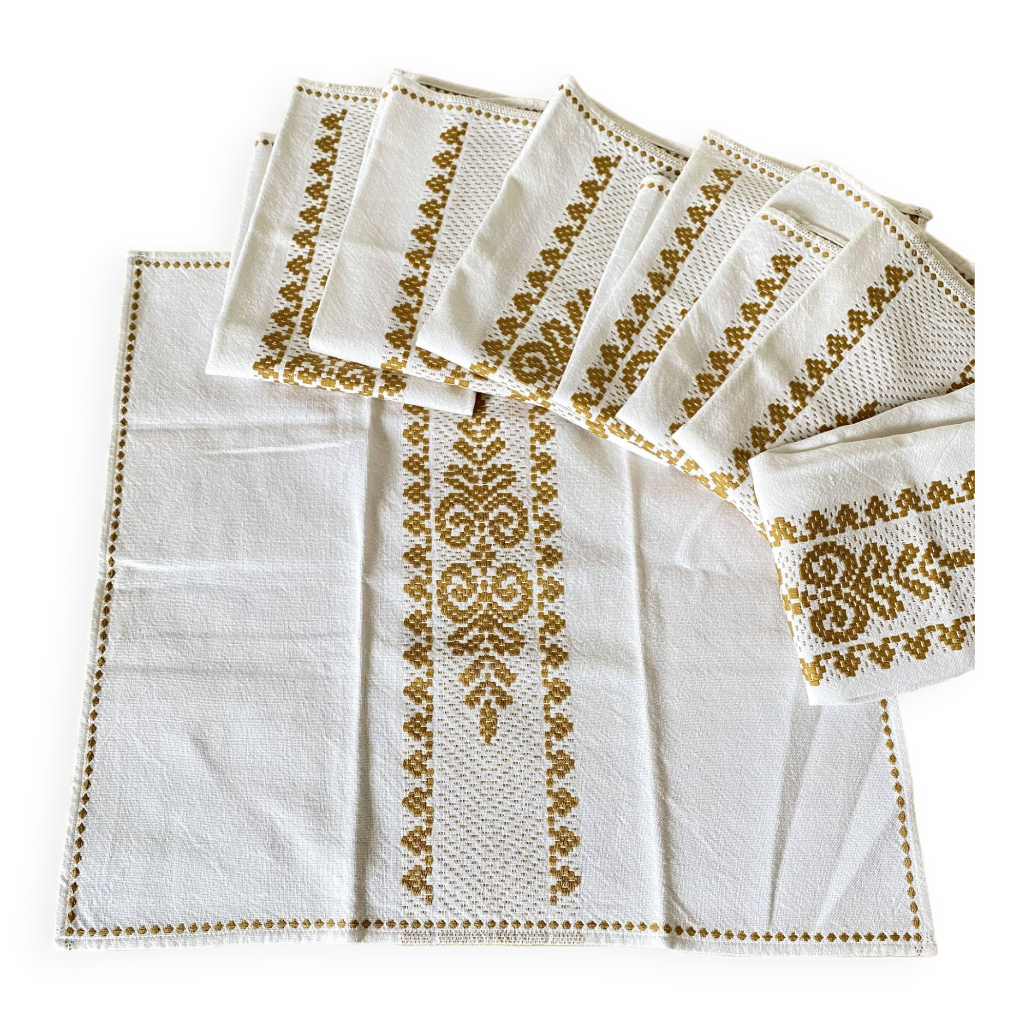 Vintage cotton napkins