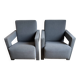 2 Fauteuil gris Rietveld Utrecht