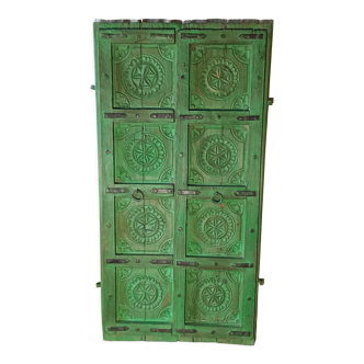 Old wooden door