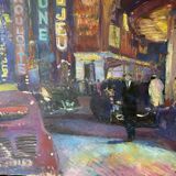 Patrice Landauer night out 1965