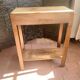 Petite console en noyer epoque art deco