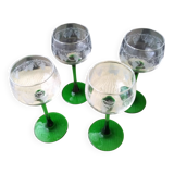 4 Luminarc Alsace White Wine Glasses