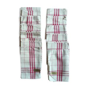 Lot 12 essuie mains vintage